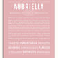 Frame Options | Dusty Rose | White Frame, Matted