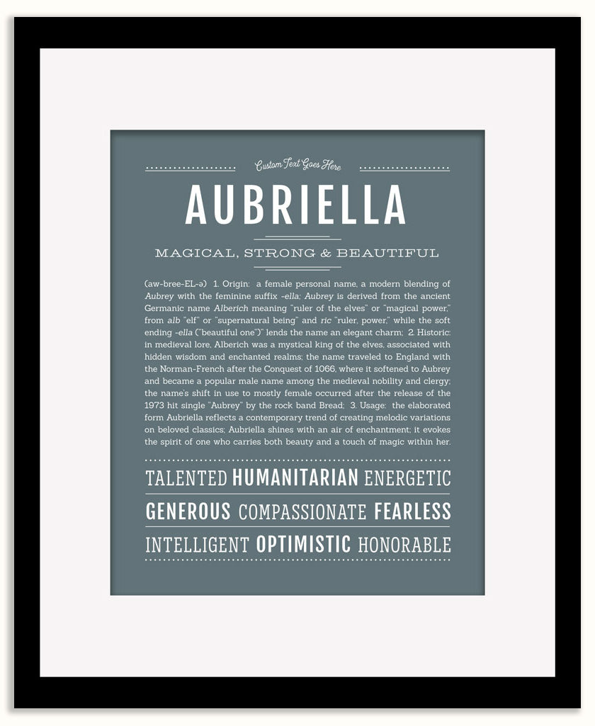 Aubriella | Name Art Print