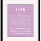 Frame Options | Lilac | Black Frame, Matted