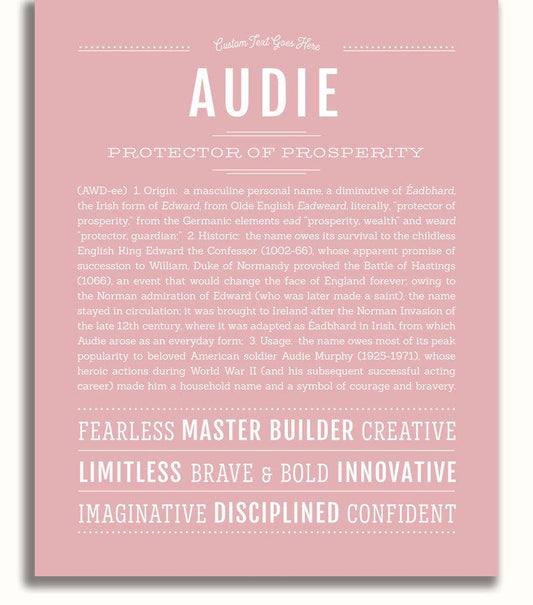 Frame Options | Dusty Rose | No Frame