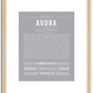 Audra | Name Art Print