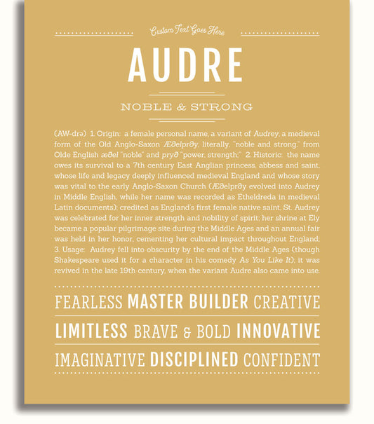 Frame Options | Matte Gold | No Frame