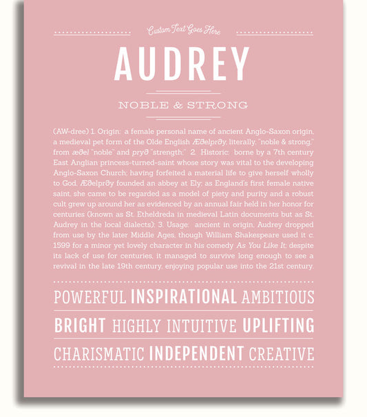 Frame Options | Dusty Rose | No Frame
