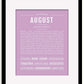 Frame Options | Lilac | Black Frame, Matted