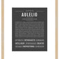 Frame Options | Charcoal Gray | Maple Frame, Matted