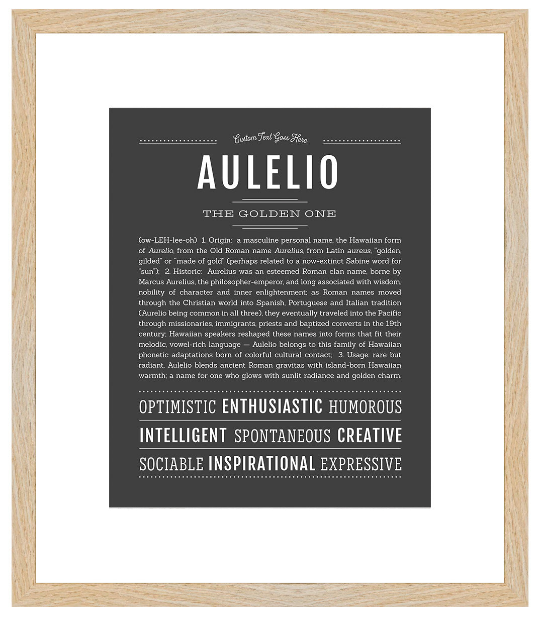 Frame Options | Charcoal Gray | Maple Frame, Matted