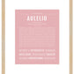 Frame Options | Dusty Rose | Maple Frame, Matted