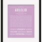 Frame Options | Lilac | Black Frame, Matted