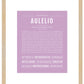 Frame Options | Lilac | Maple Frame, Matted