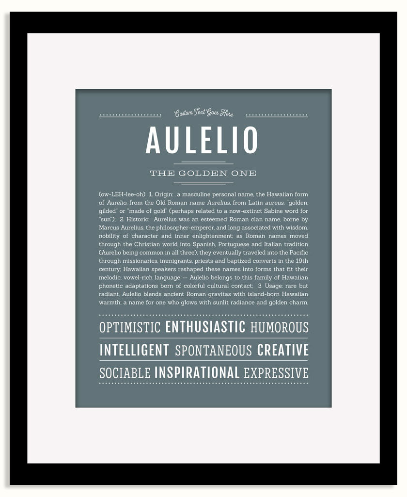 Frame Options | Night Rendezvous | Black Frame, Matted