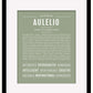 Frame Options | Sage | Black Frame, Matted