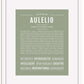 Frame Options | Sage | White Frame, Matted
