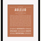 Frame Options | Terra Cotta | Black Frame, Matted
