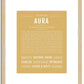 Aura | Name Art Print