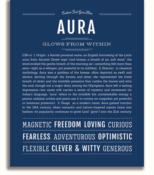Frame Options | Midnight Blue | White Frame, Matted