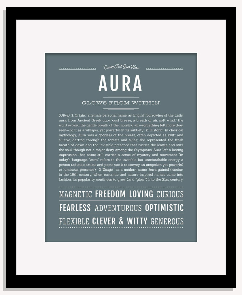 Frame Options | Night Rendezvous | Maple Frame, Matted