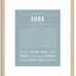 Aura | Name Art Print