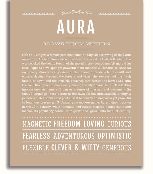 Frame Options | Tan | White Frame, Matted