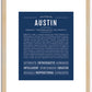 Austin | Name Art Print