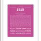 Frame Options | Dark Pink | White Frame, Matted