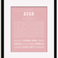 Frame Options | Dusty Rose | Black Frame, Matted