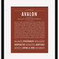 Frame Options | Bordeaux | Maple Frame, Matted