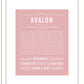Frame Options | Dusty Rose | Black Frame, Matted
