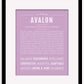 Frame Options | Lilac | Maple Frame, Matted