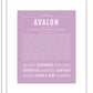 Frame Options | Lilac | Black Frame, Matted