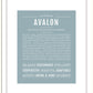 Frame Options | Powder Blue | Black Frame, Matted