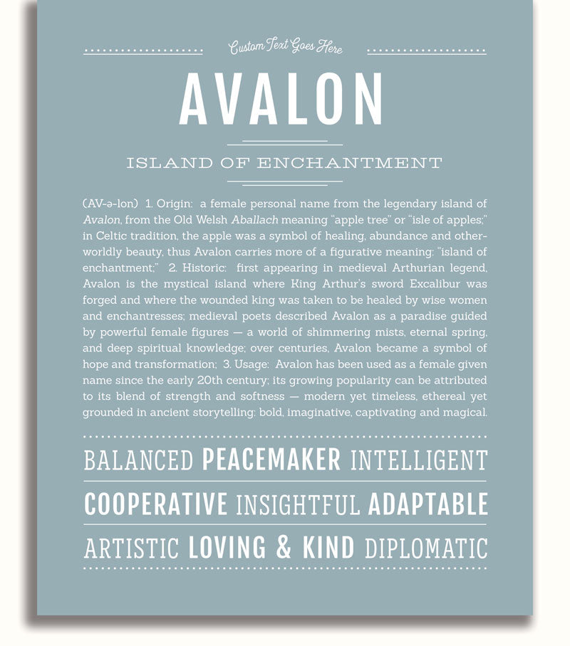 Frame Options | Powder Blue | White Frame, Matted