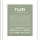 Frame Options | Sage | Black Frame, Matted