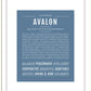 Frame Options | Steele Blue | Black Frame, Matted