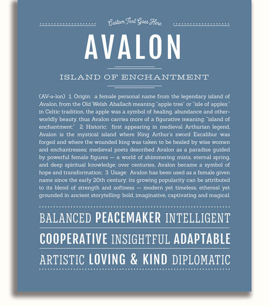 Frame Options | Steele Blue | White Frame, Matted