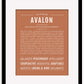 Frame Options | Terra Cotta | Maple Frame, Matted