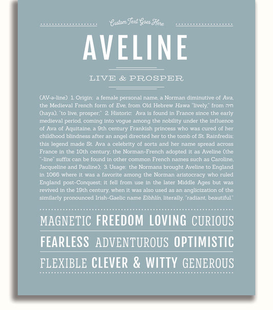 Frame Options | Powder Blue | No Frame