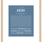 Averi | Name Art Print