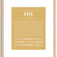 Avia | Name Art Print