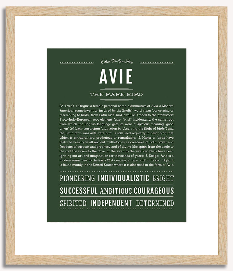 Avie | Name Art Print