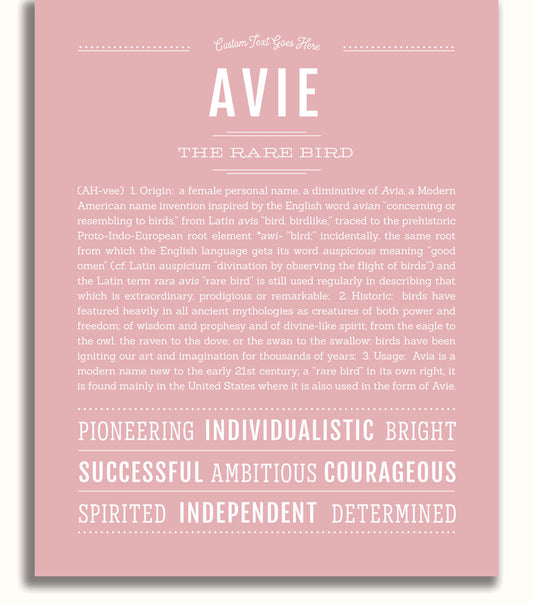 Frame Options | Dusty Rose | No Frame