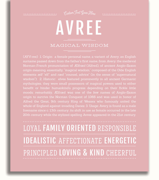 Frame Options | Dusty Rose | No Frame