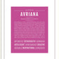Frame Options | Dark Pink | Black Frame, Matted