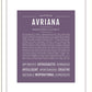 Frame Options | Deep Purple | Black Frame, Matted