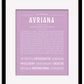 Frame Options | Lilac | Maple Frame, Matted