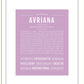 Frame Options | Lilac | Black Frame, Matted