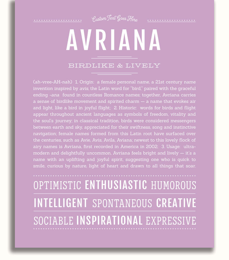 Frame Options | Lilac | White Frame, Matted