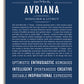 Frame Options | Midnight Blue | White Frame, Matted