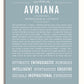 Frame Options | Powder Blue | White Frame, Matted