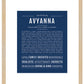 Avyanna | Name Art Print
