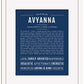 Avyanna | Name Art Print
